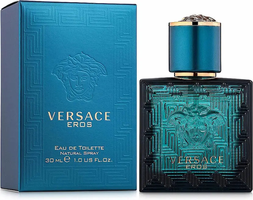 Versace Eros Eau De Toilette Spray 100ml For Men