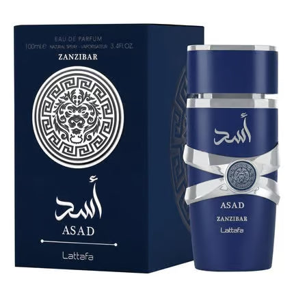 Lattafa Asad Zanzibar Fresh Spicy Vanilla Coconut Eau De Parfum