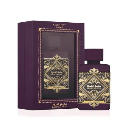 Lattafa Bade'e Al Oud Amethyst Unisex Eau De Parfum Spray 3.4 Ounce