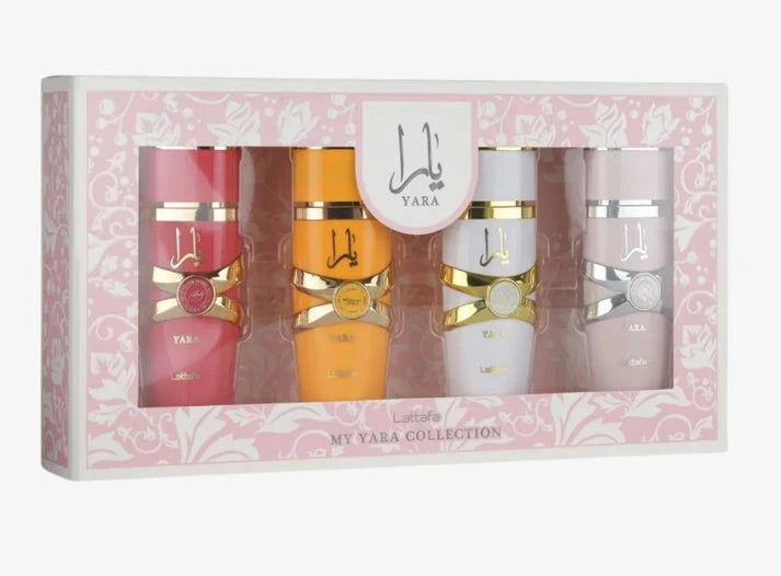 Lattafa My Yara Collection Gift Set 4x25ml Eau De Parfum
