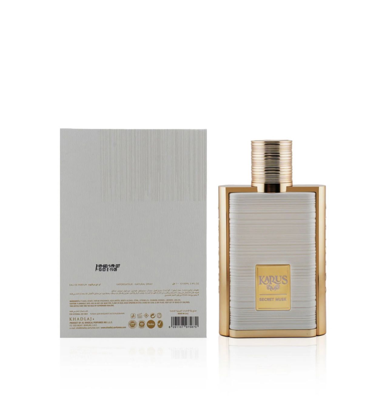 Khadlaj Karus Secret Musk EDP 100 ml – Unisex Parfume